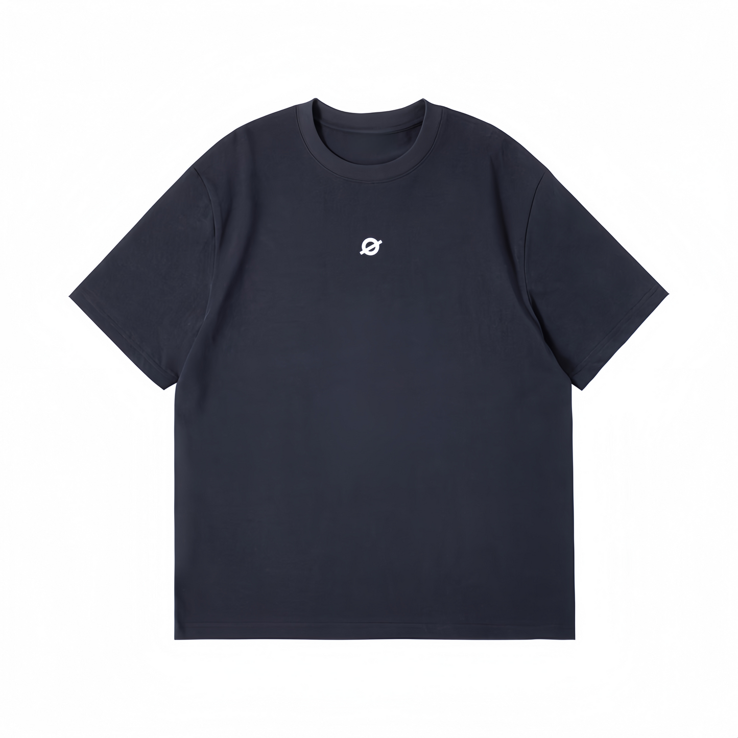 ØGENDER dark grey heavyweight cotton oversized tee, urban style t-shirt with "Ø" icon on the front.