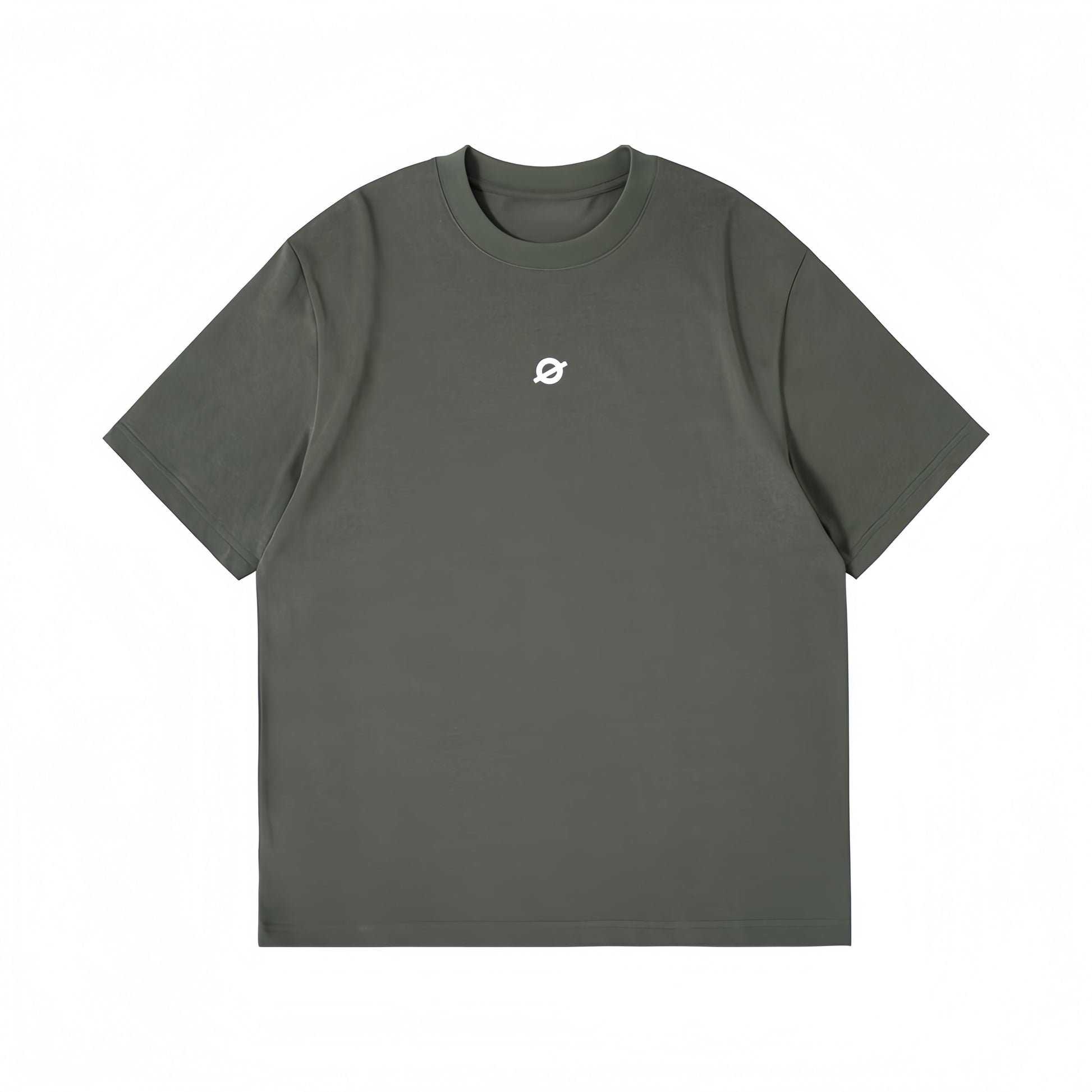 ØGENDER pale green gender-neutral oversized t-shirt, premium cotton basic featuring the "Ø" symbol.