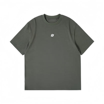 ØGENDER pale green gender-neutral oversized t-shirt, premium cotton basic featuring the "Ø" symbol.