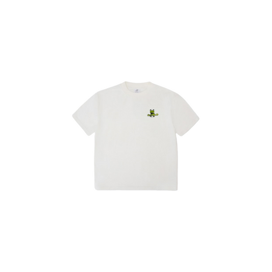 Unisex Kids Frog Graphic T-Shirt | Oversized Cotton Tee