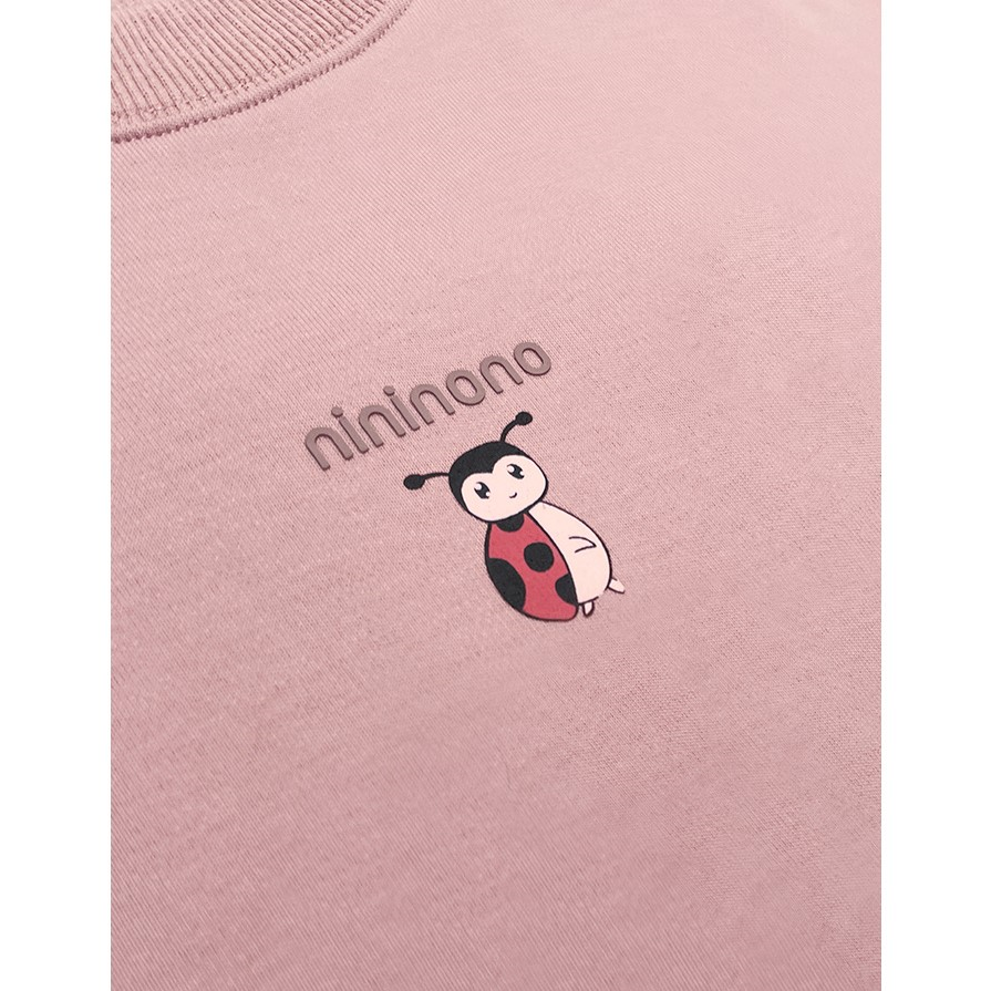 Unisex Kids Ladybird Graphic T-Shirt | Oversized Cotton Tee