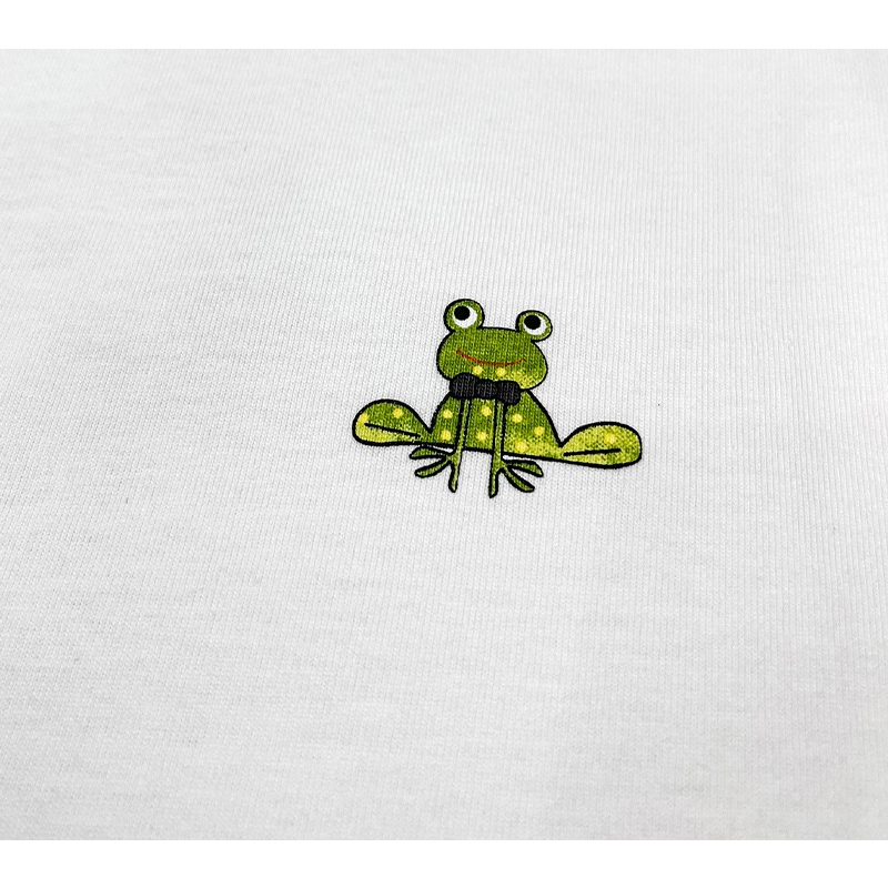Unisex Kids Frog Graphic T-Shirt | Oversized Cotton Tee