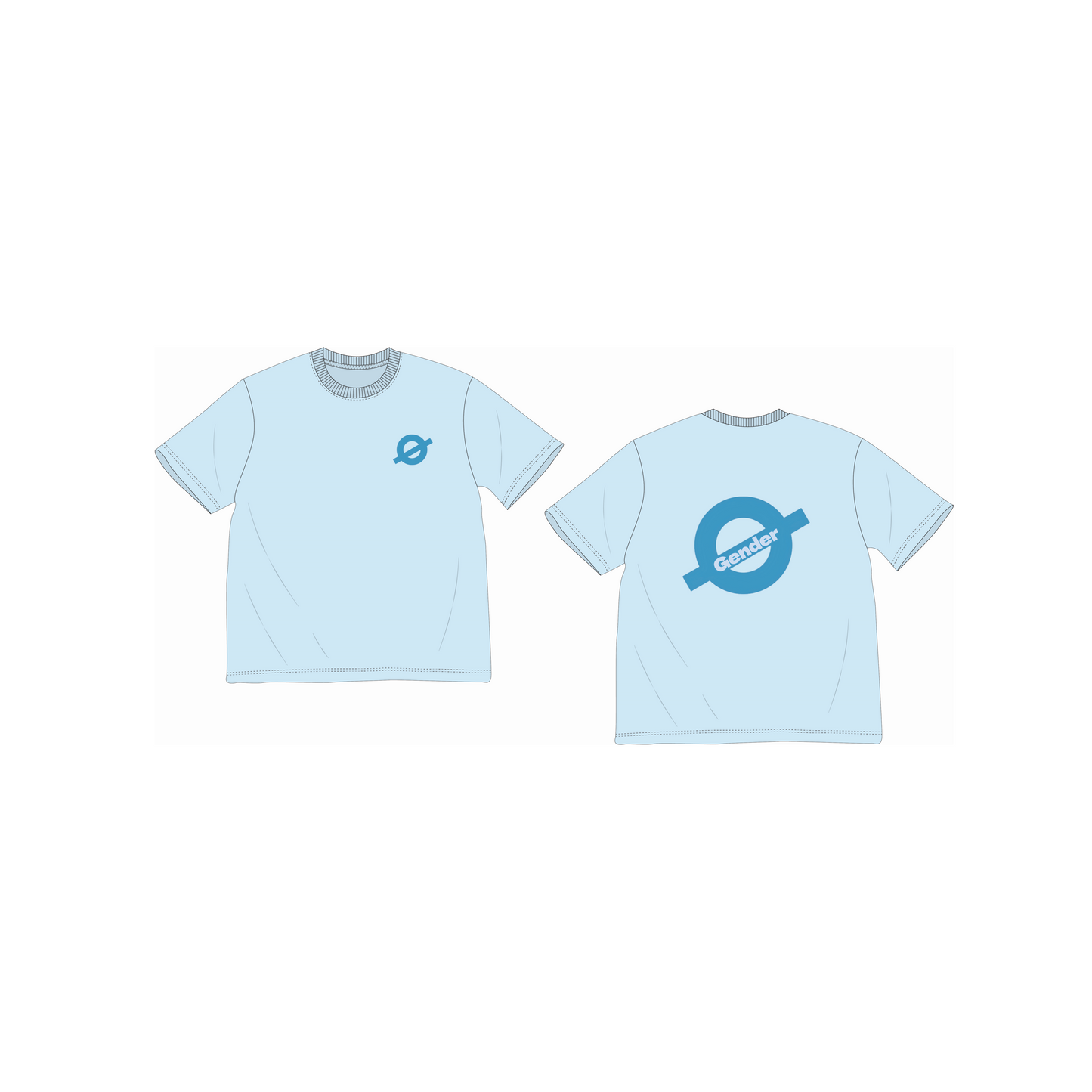 Unisex Oversized Logo Tee | Premium Cotton T-Shirt