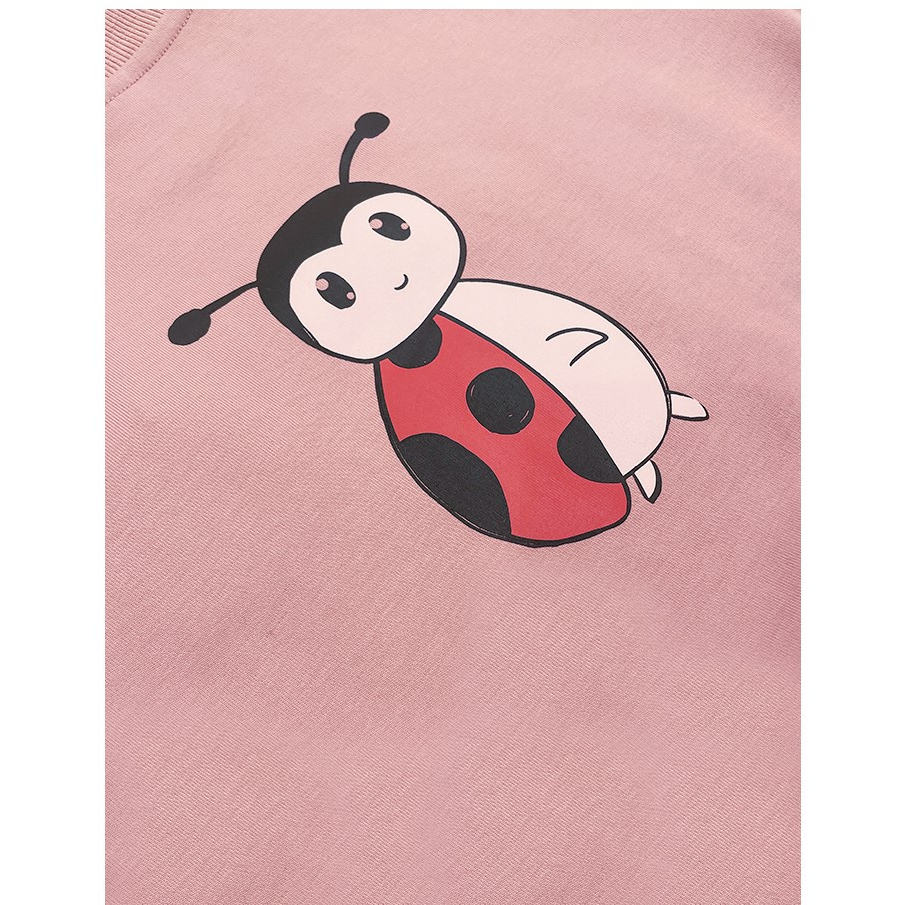 Unisex Kids Ladybird Graphic T-Shirt | Oversized Cotton Tee
