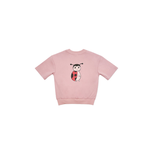 Unisex Kids Ladybird Graphic T-Shirt | Oversized Cotton Tee