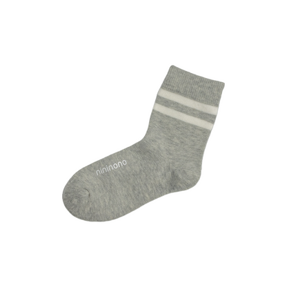 Kids Daily Cotton Socks | Athletic Stripes & Solid Colors