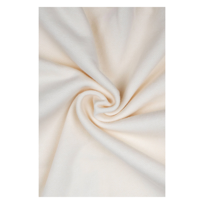 Close-up of the premium 100% cotton fabric, displaying the soft, breathable knit texture and high-quality material used for the sweatshirt.