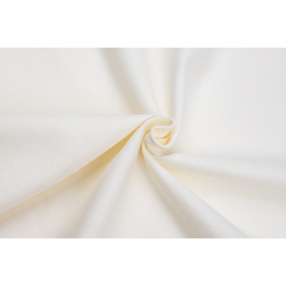 Close-up of the heavyweight 330g/m² cotton fabric, showcasing the soft and substantial knit texture.