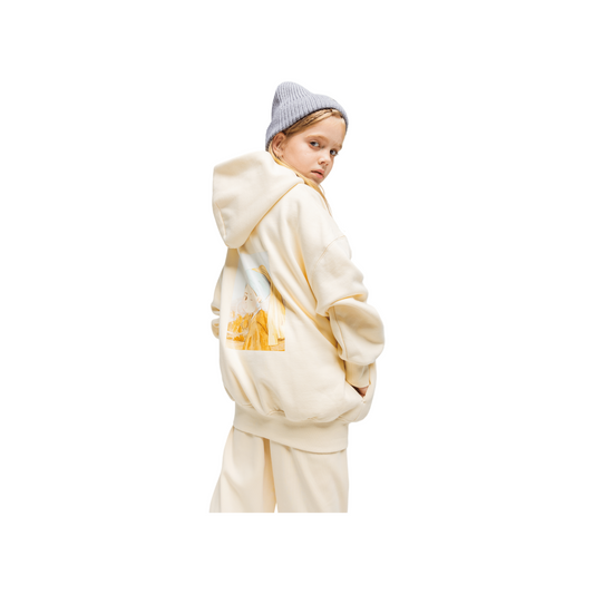 Unisex Kids Hooded Fleece | Art Print Pullover Sweatshirt