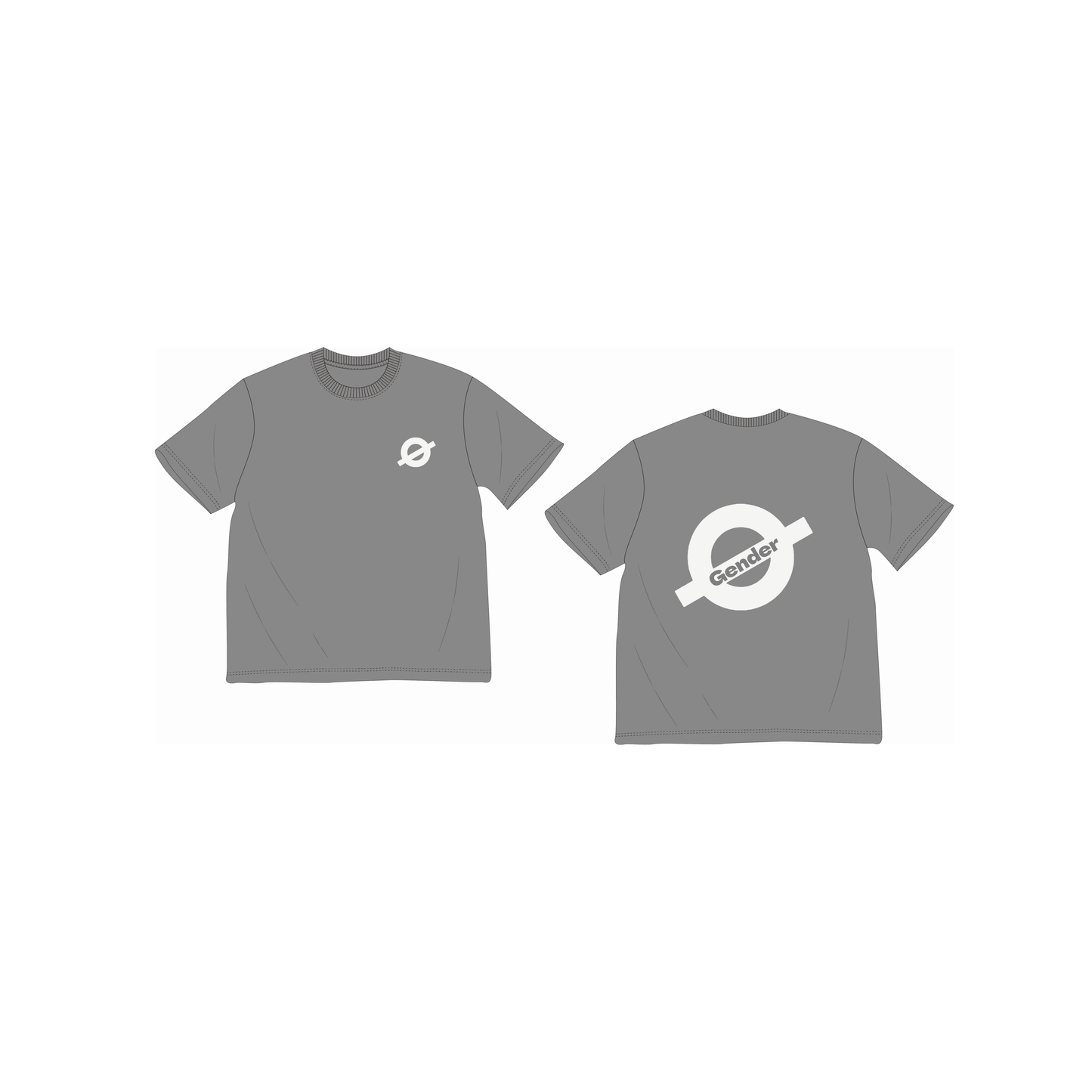 Unisex Oversized Logo Tee | Premium Cotton T-Shirt