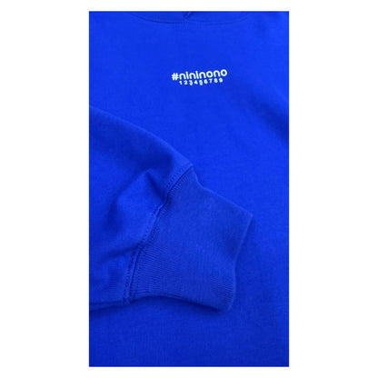 Close-up of the durable ribbed cuffs and premium heavyweight cotton texture.