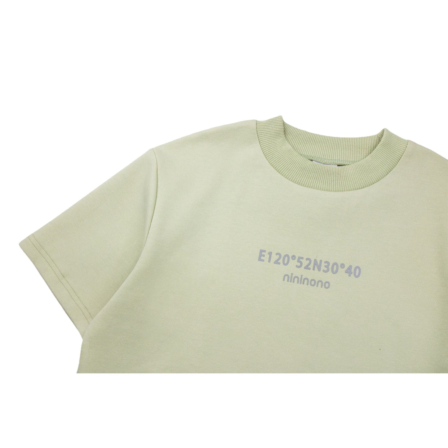 Close-up of the raised 3D silicone screen print on the chest, showcasing the tactile texture.